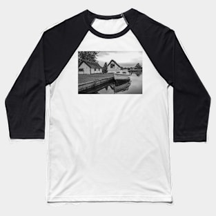 Boat on the Broads, River Bure, Coltishall Baseball T-Shirt